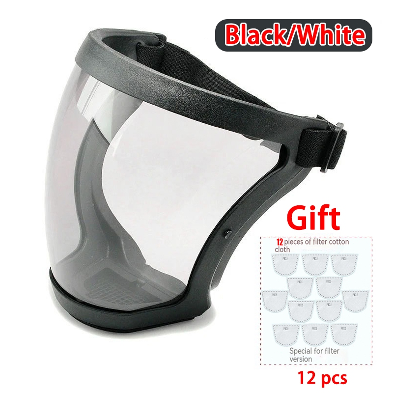 Jual Super Protective Face Shield Anti-Fog Full Face High-Definition ...