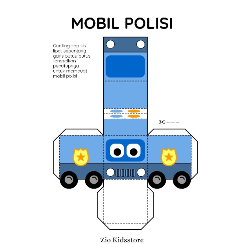 Jual MAINAN EDUKASI ANAK LEMBAR PAPERCRAFT (TRANSPORTASI) | Shopee ...
