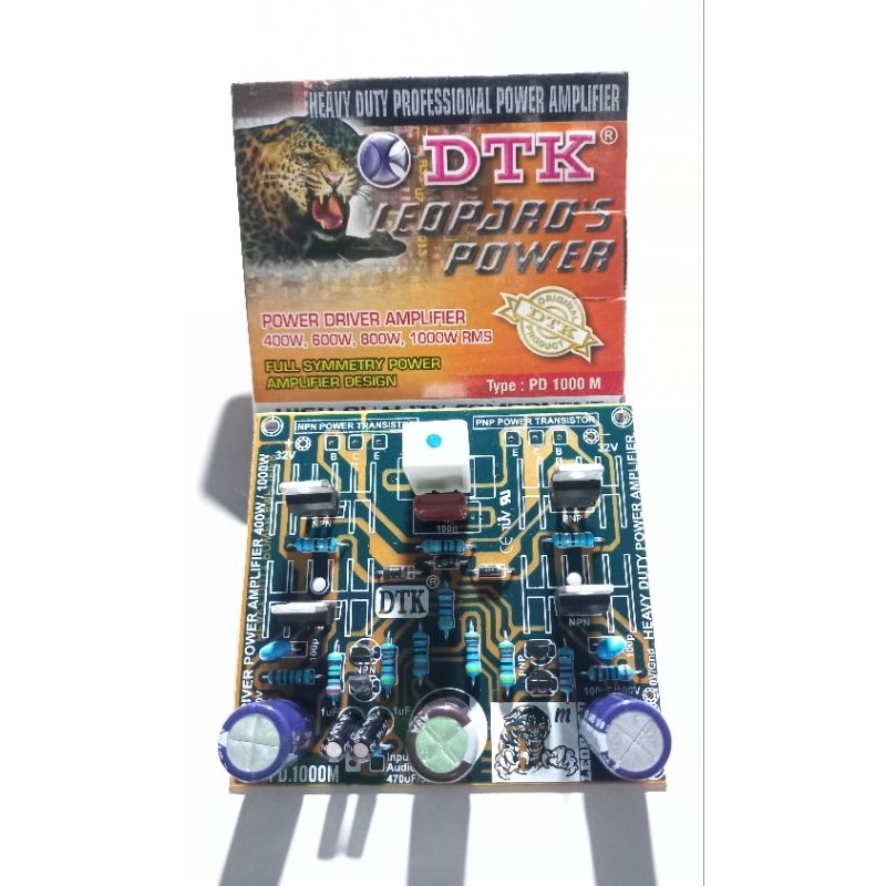 Jual DRIVER POWER AMPLIFIER DTK PD1000M | Shopee Indonesia