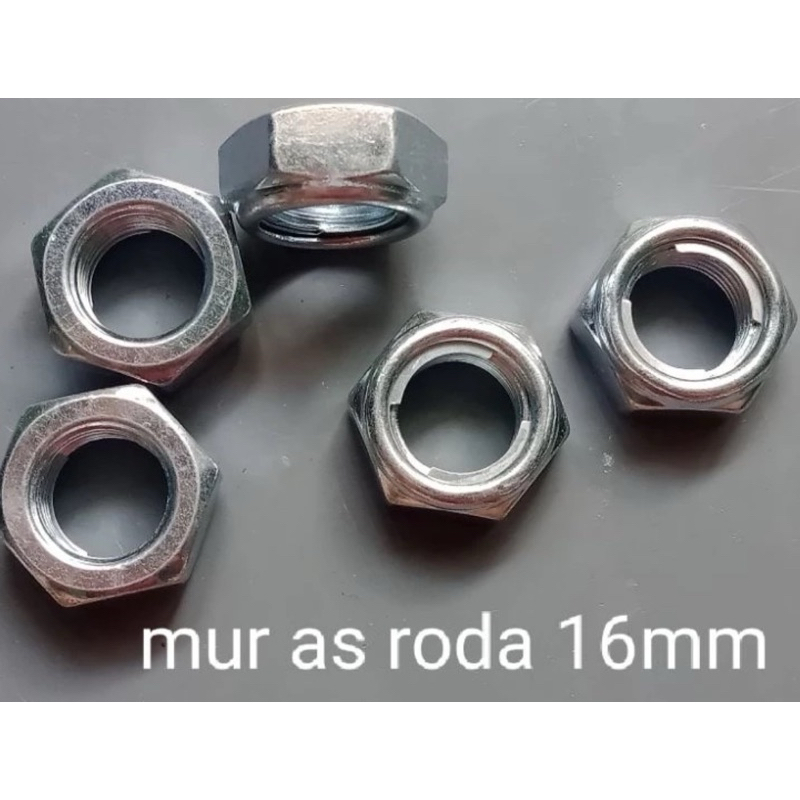 Jual Mur As Roda Motor M16 kunci 24 vario [SATUAN] | Shopee Indonesia