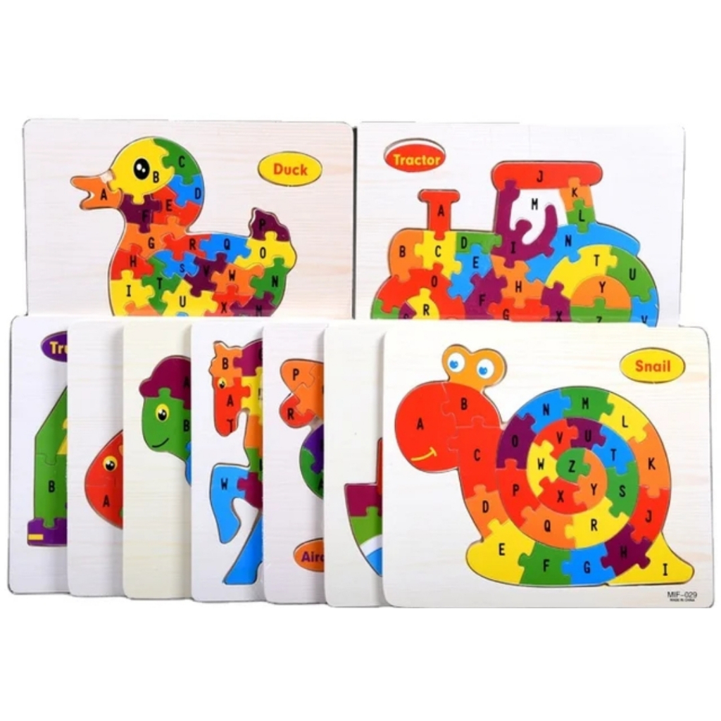 Jual MAINAN PUZZLE KAYU / MAINAN EDUKASI PUZZLE KAYU ANAK / JIGSAW ...