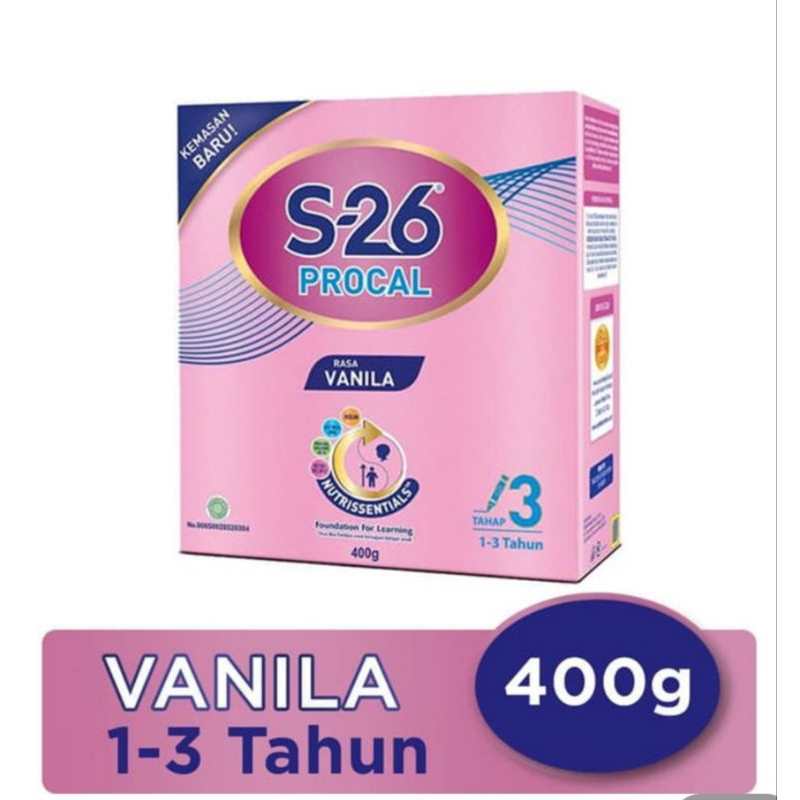 Jual SUSU S26 PROCAL TAHAP 3 VANILLA | Shopee Indonesia