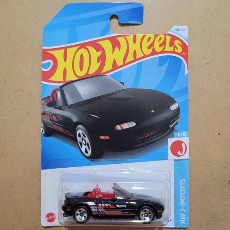 Jual HOT WHEELS '91 MAZDA MX-5 MIATA / HW J-IMPORTS [ BLACK ] | Shopee ...