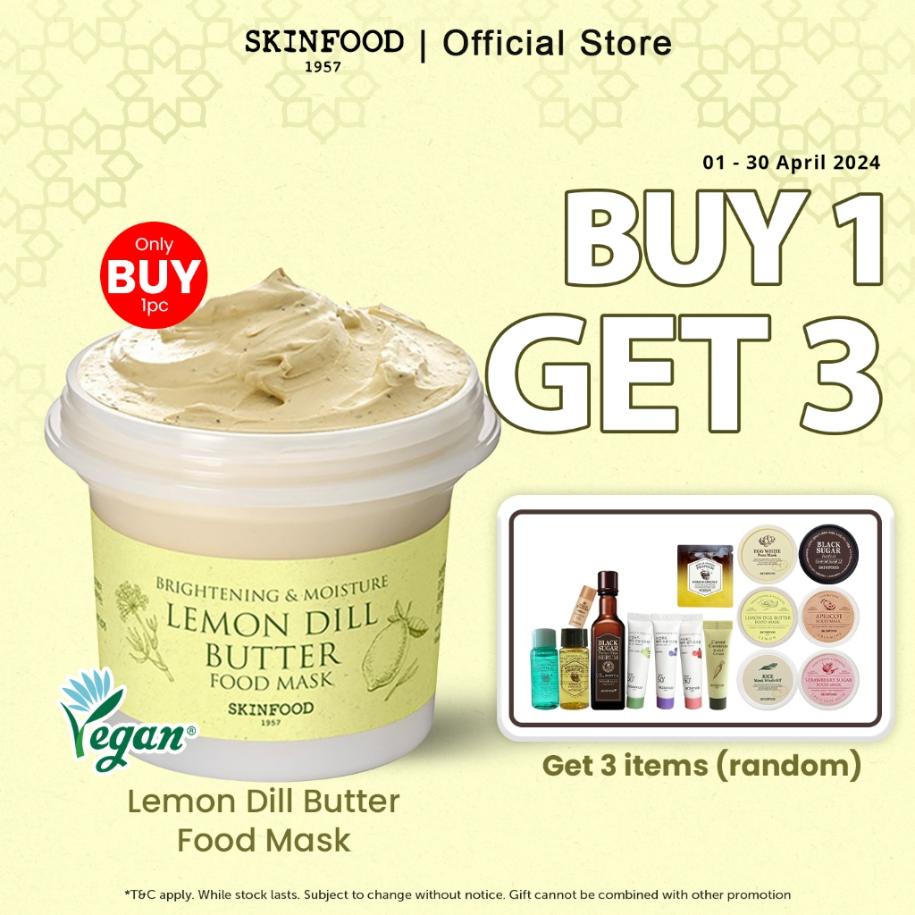 Jual SKINFOOD Lemon Dill Butter Food Mask Shopee Indonesia