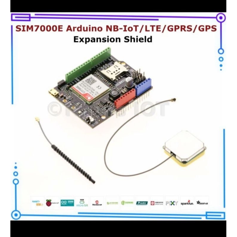 Jual SIM7000E Arduino NB-IoT/LTE/GPS/GPRS Ekpansion Shield | Shopee ...