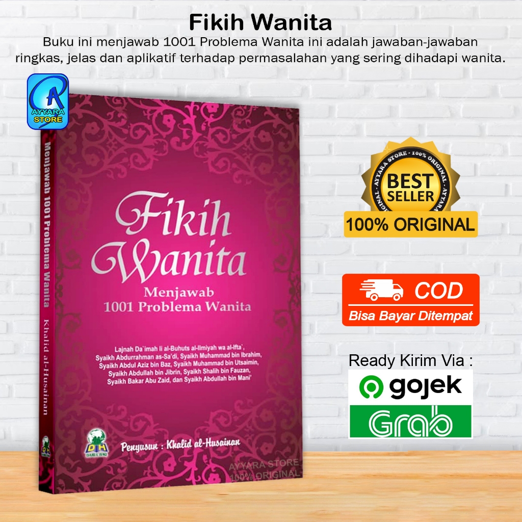 Jual Fikih Wanita Menjawab 1001 Problema Wanita Khalid Al Husainan