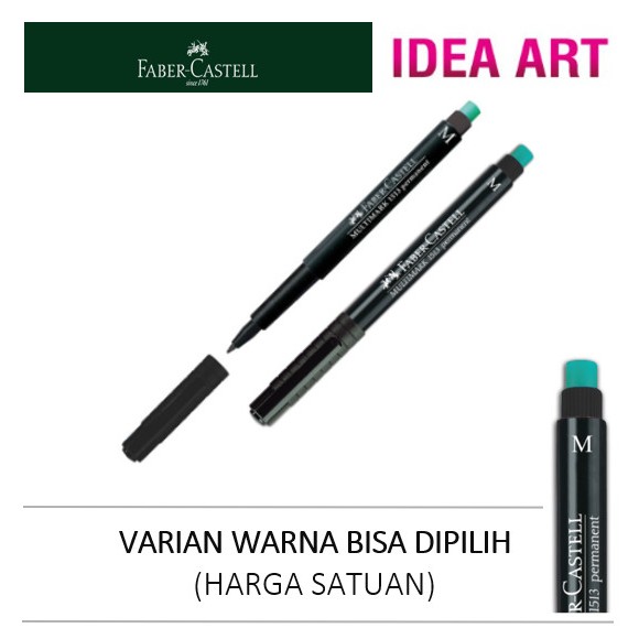 Jual Spidol Permanent Faber Castell Marker Multimark M Harga Satuan