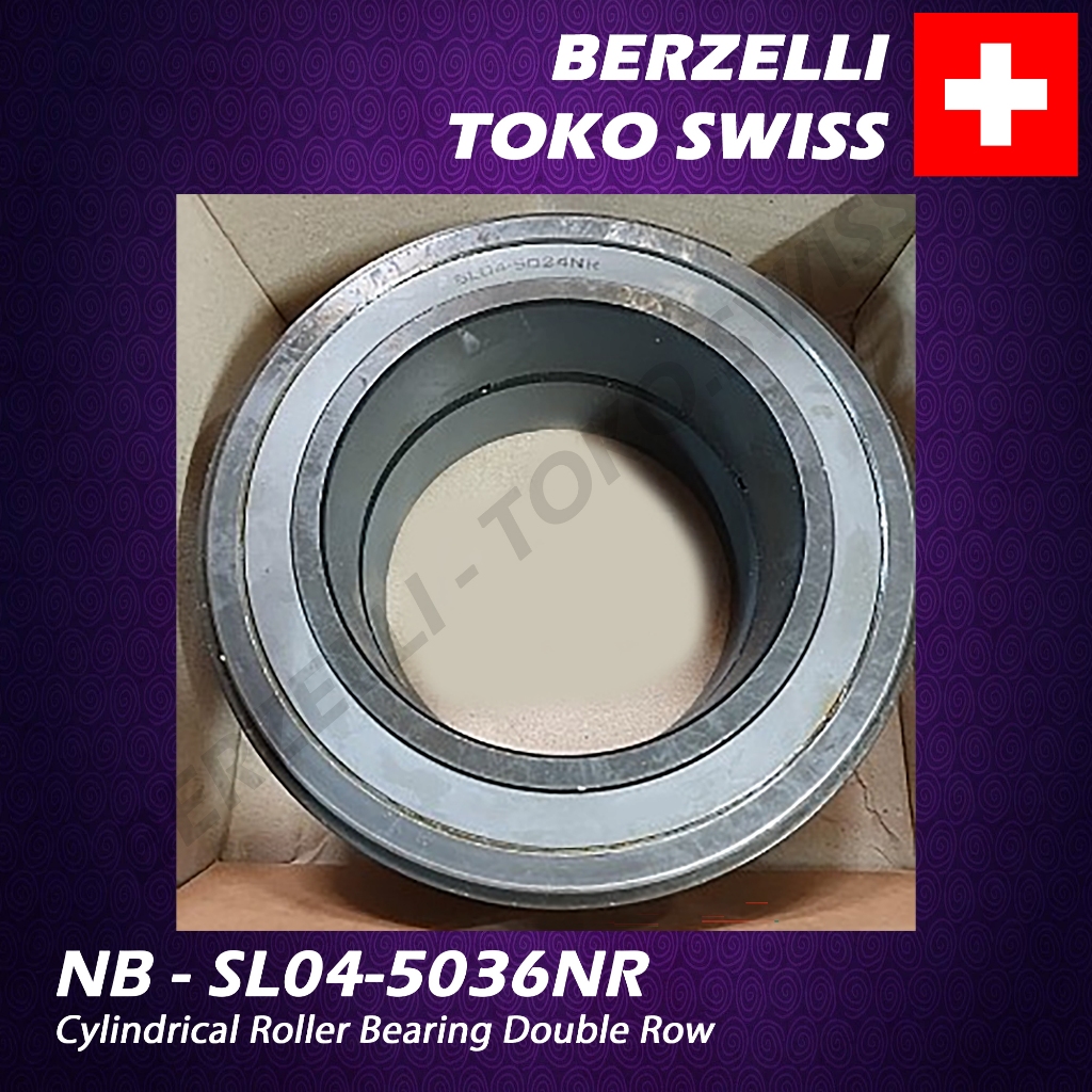 Jual NB – SL04-5036NR Cylindrical Roller Bearing Double Row | Shopee ...