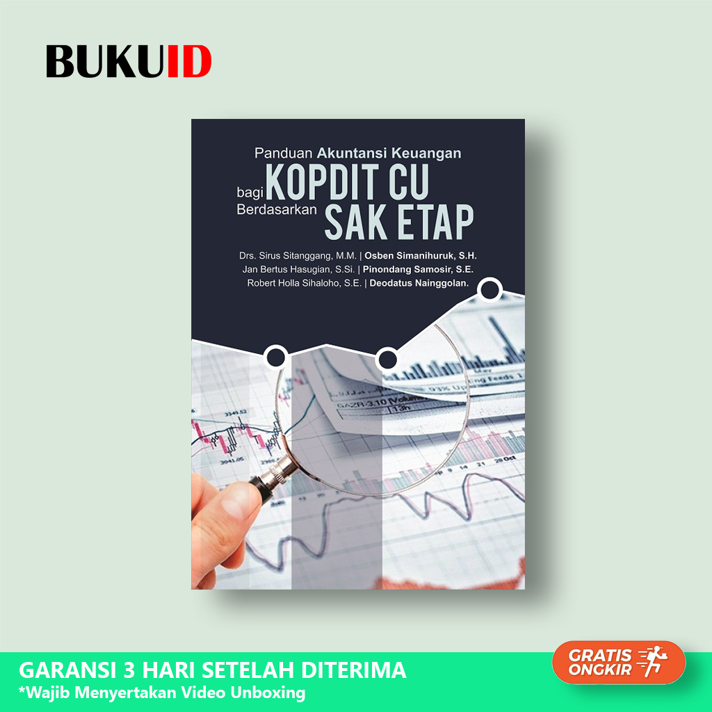 Jual Buku Panduan Akuntansi Keuangan Bagi Kopdit Cuberdasarkan Sak Etap