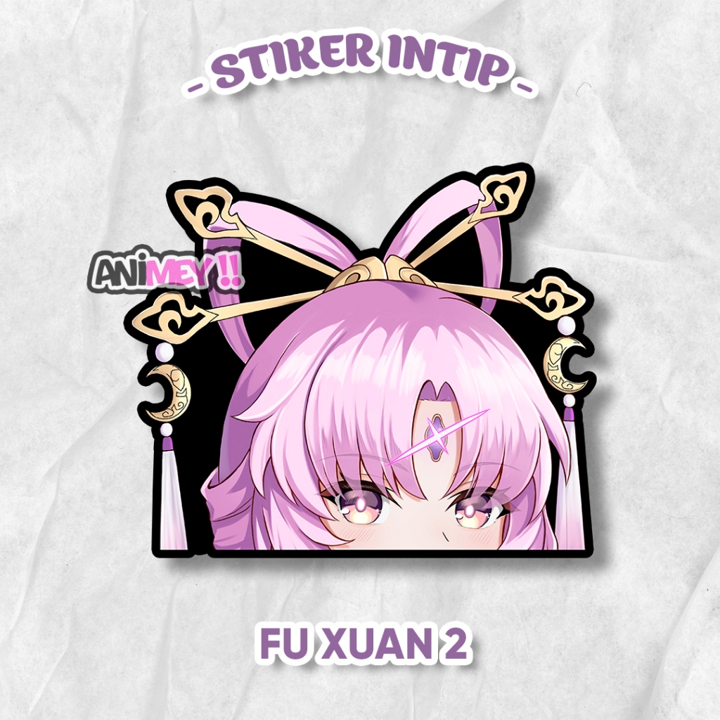 Jual Stiker Intip Fu Xuan Honkai Star Rail / Sticker Anime Waterproof ...