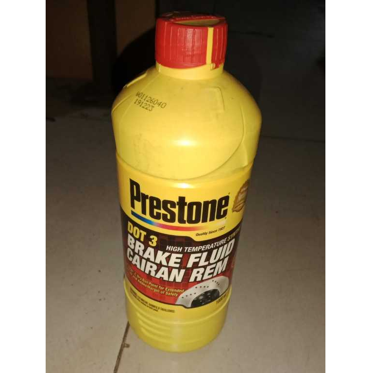 Jual Minyak Rem Fluid Rem Brake Dot Prestone L Liter Shopee