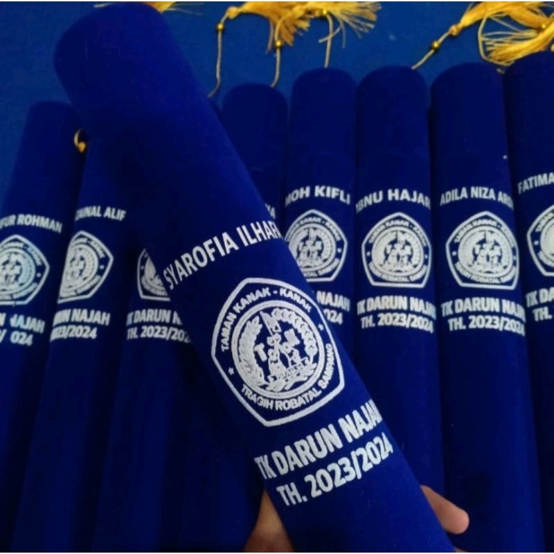 Jual TABUNG WISUDA CUSTOM TAMBAH NAMA | Shopee Indonesia