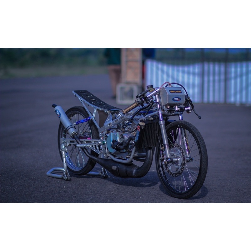 Jual PADDOCK DEPAN BELAKANG MOTOR MINI DRAG BIKE & ROAD RACE ALMUNIUM ...