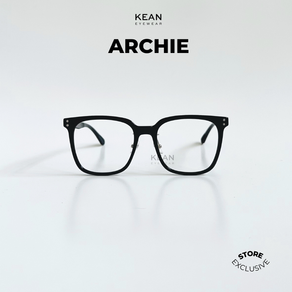 Jual KEAN ARCHIE - FRAME KACAMATA CLIP ON KOTAK OVERSIZE NOSEPAD ...
