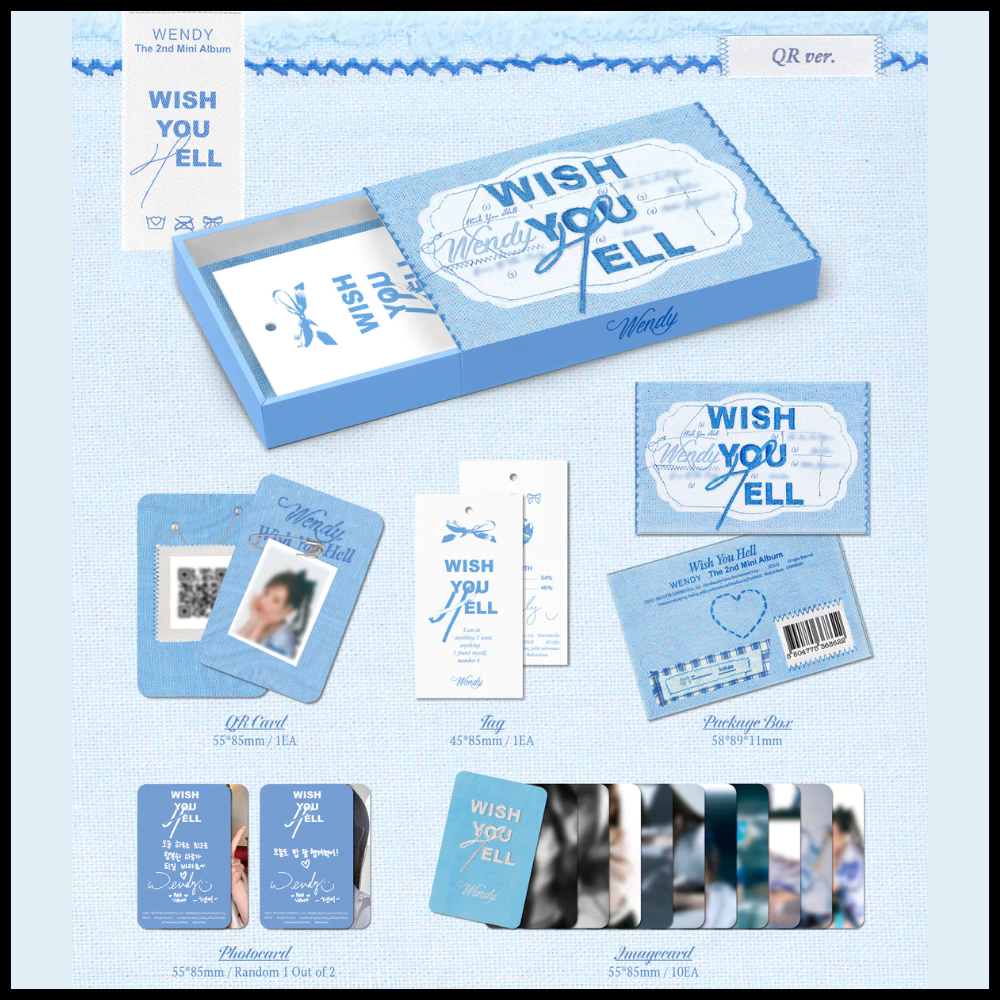 [READY STOCK] WENDY - 2ND MINI ALBUM [WISH YOU HELL]