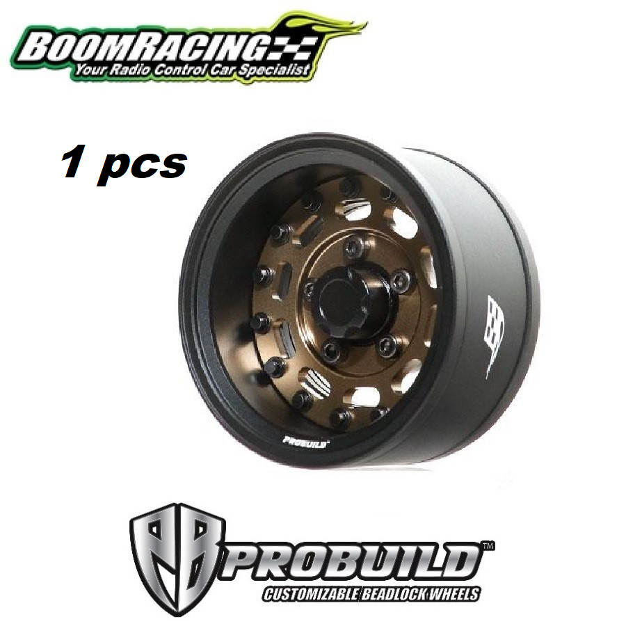 Jual Boom Racing ProBuild 1.55 MAG10 Alloy Beadlock Wheels Velg 1/10 Rc ...