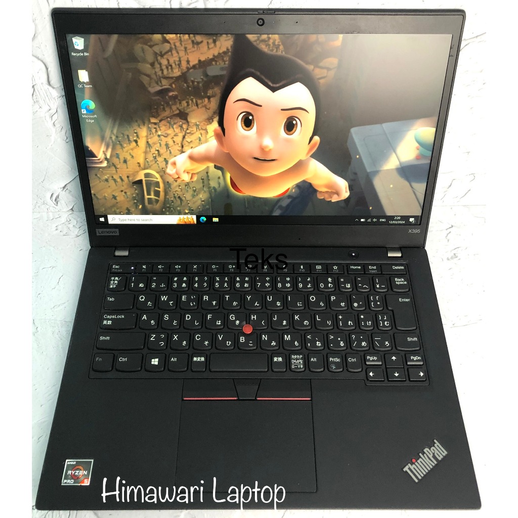 Jual LAPTOP LENOVO THINKPAD X395 AMD RYZEN 5 PRO - Super Slim layar 13 inch  | Shopee Indonesia