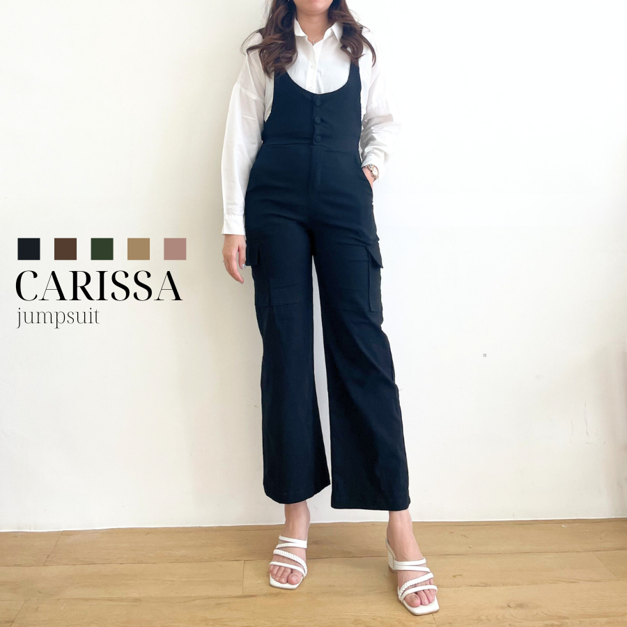 Jual Vclothing | Overall Rok Wanita Kargo Soft Jeans | Jumpsuit Rok ...