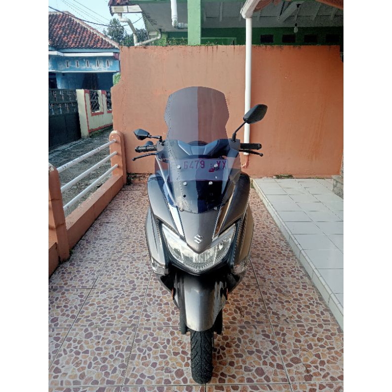 Jual Aksesoris Windshield Visor Suzuki Burgman Street Ex Vh Tinggi