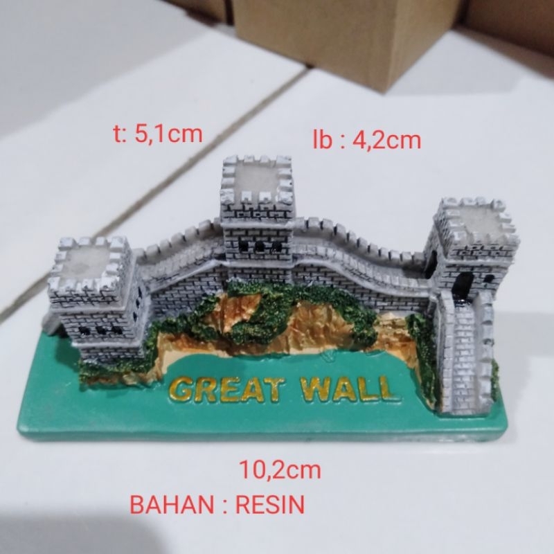 Jual Miniatur Tembok Besar China Bahan Resin | Shopee Indonesia
