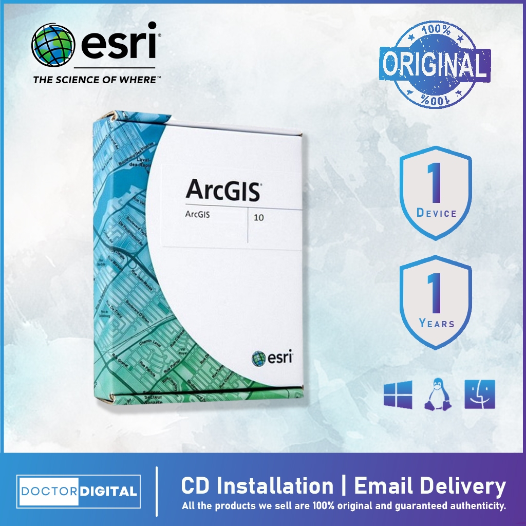 Jual ArcGIS Desktop 10.8 versi 2024 lisensi Full Version lifetime ...