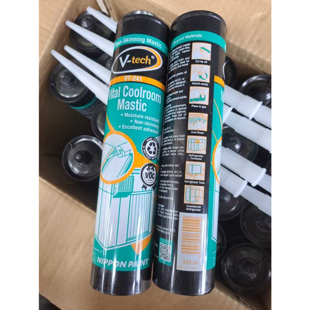 Jual SEALANT NIPPON VITAL COOL ROOM MASTIC SEALANT COLD STORAGE SEALANT ...