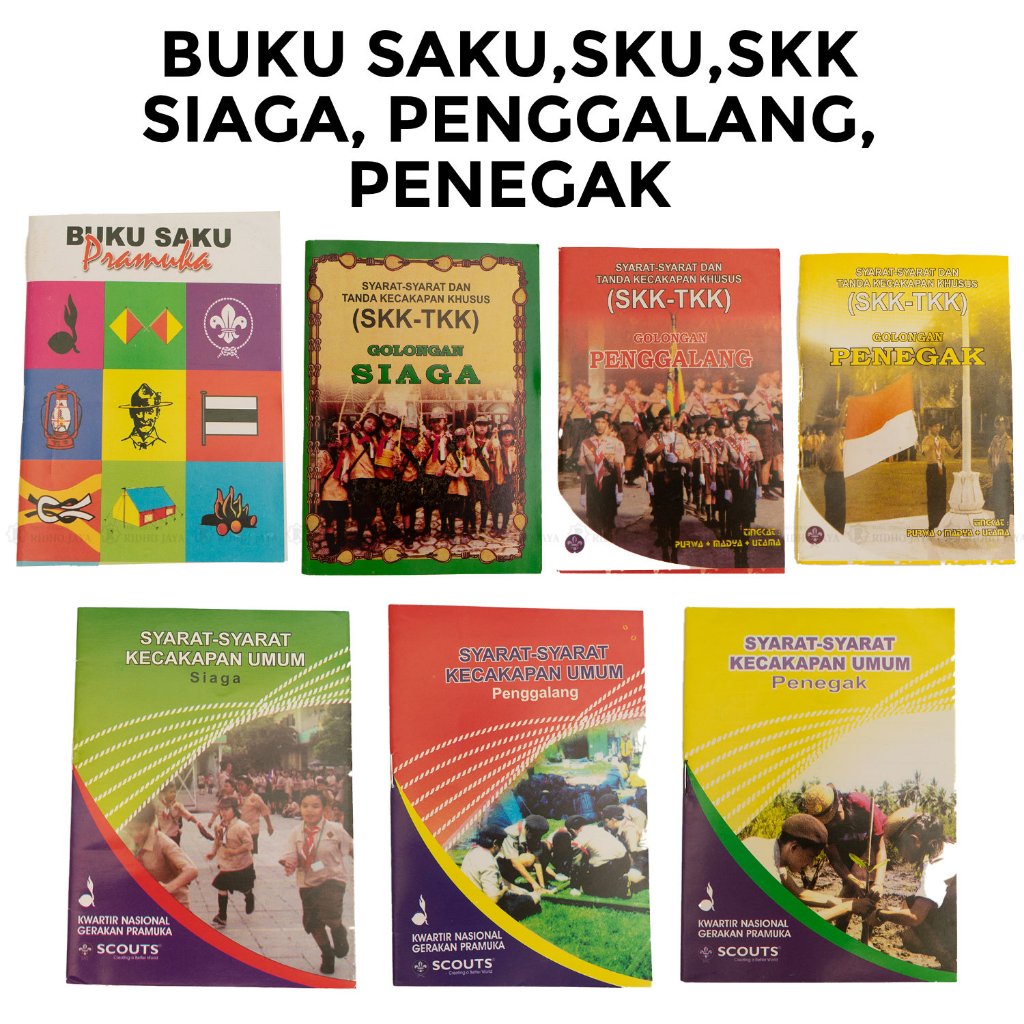 Jual RIDHO JAYA - Buku Pramuka SKU SKK SAKU Siaga Penggalang Penegak ...