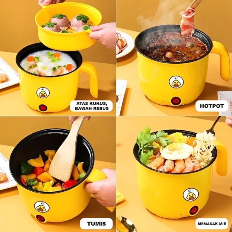 Jual panci listrik serbaguna mini rice cooker anti lengket daya listrik ...
