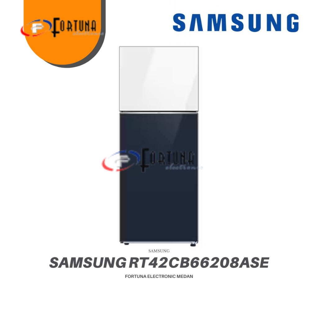 Jual KULKAS 2 PINTU SAMSUNG BESPOKE RT42CB66208ASE 415L RT42 UNGKEP ...