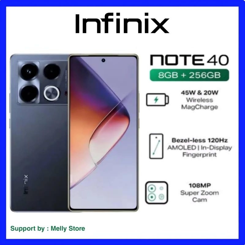 Jual Infinix Note 40 Garansi Resmi | Shopee Indonesia