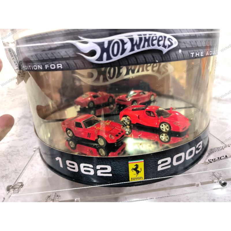 Jual Hot Wheels Oil Can Ferrari 250 GTO dan Enzo 1962 2003 free