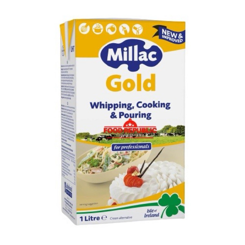 Jual Millac Gold Whipping Cooking Cream 1L | Shopee Indonesia