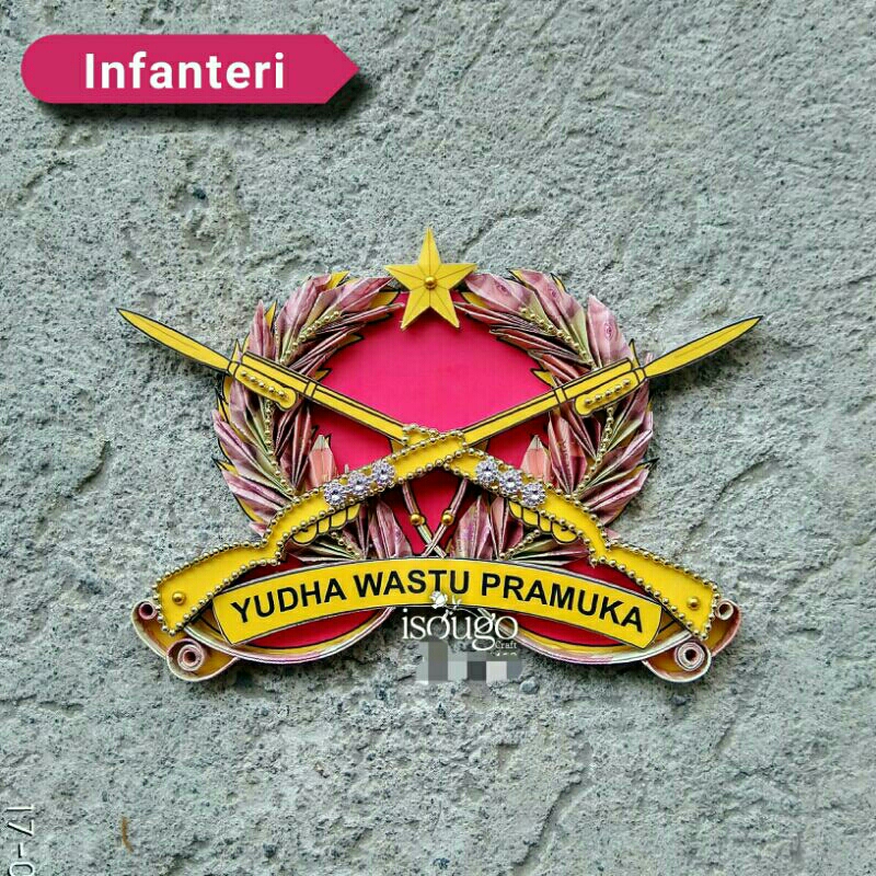 Jual Logo Bahan Mahar| Kartika Eka Paksi | Logo Quiling TNI | Persit ...