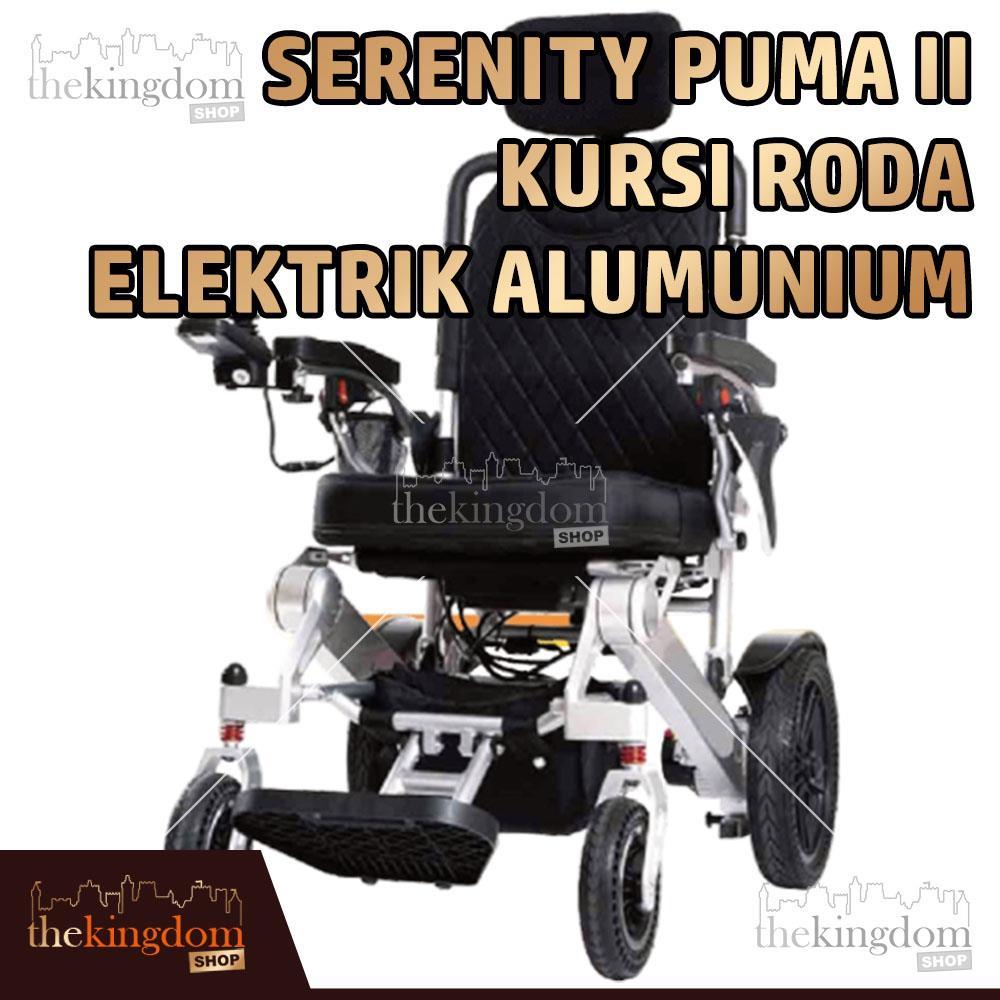 Jual Serenity Puma II Kursi Roda Elektrik Alumunium Electric Wheelchair ...