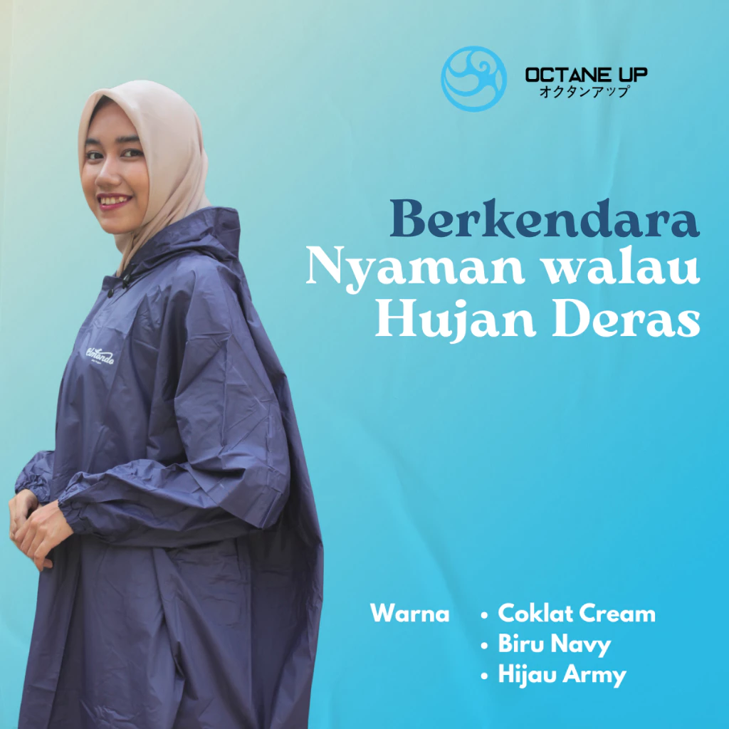 Jas Hujan Setelan Poncho + Celana Dewasa Prima Elmondo 716 Premium Octane Up Jas Hujan Setelan Poncho + Celana Dewasa Prima Elmondo 716 Premium Octane Up