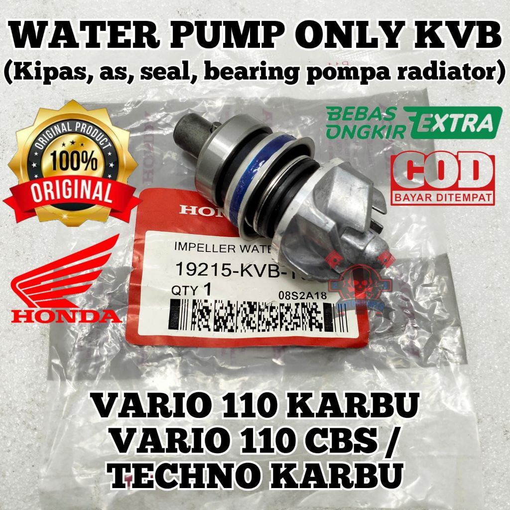 Jual AS SEAL WATER PUMP RADIATOR HONDA VARIO 110 KARBU VARIO 110 CBS ...