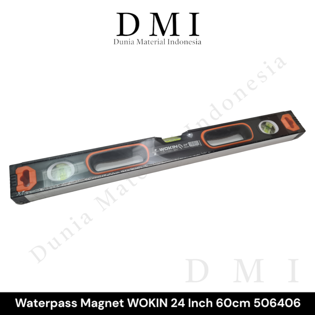 Jual Waterpass WOKIN Magnet 24 Inch 60cm Heavy Duty | Spirit Level With ...