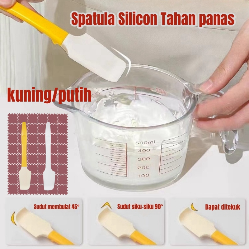 Jual Spatula Silikon Tahan Panas Kualitas Food Grade / Spatula Silicon