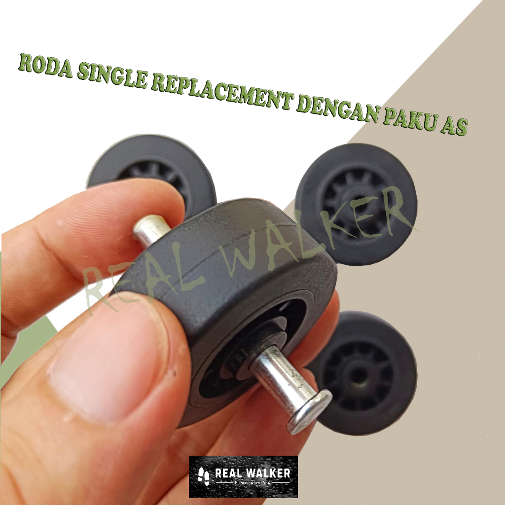 Jual Roda Koper Pengganti Single Wheel | Diameter 48mm | GETOK PAKAI ...