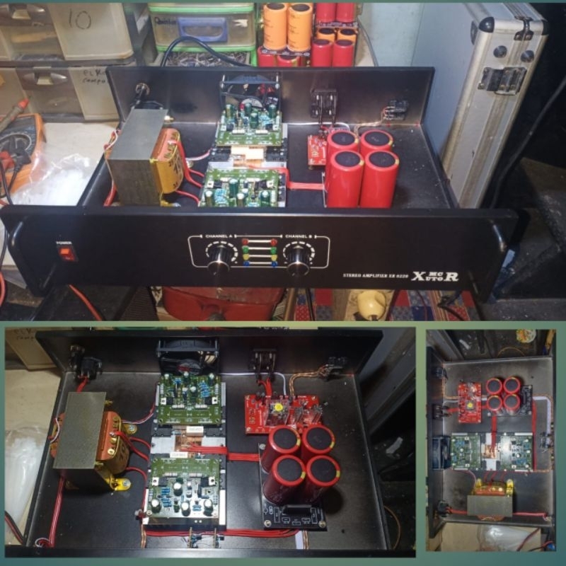 Jual power amplifier rakitan_socl 504/506 trafo 10 amper | Shopee Indonesia