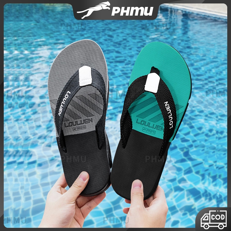 Jual 【Big Diskon &COD】sandal cowok kekinian sandal pria sandal pria