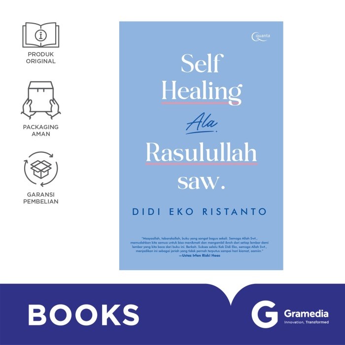 Jual Gramedia MKG - Buku Self Healing Ala Rasulullah saw (Didi Eko ...