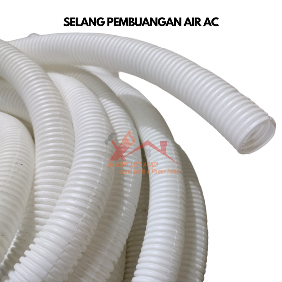 Jual 10 Meter Selang Ac Putih Figo 3/4" Inch Selang Fleksibel ...