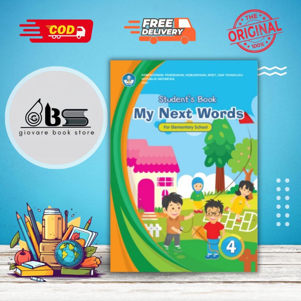 Jual BUKU BAHASA INGGRIS KELAS 4 KURIKULUM MERDEKA | MY NEXT WORDS FOR ...