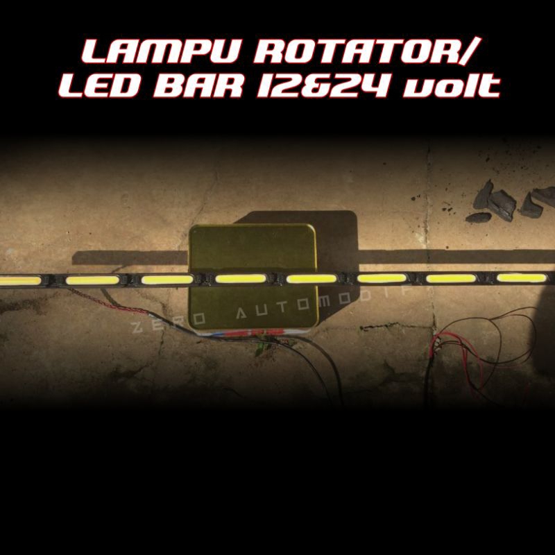 Jual LAMPU ROTATOR/LED BAR Cocok untuk bus,truk,travel,dll | Shopee ...