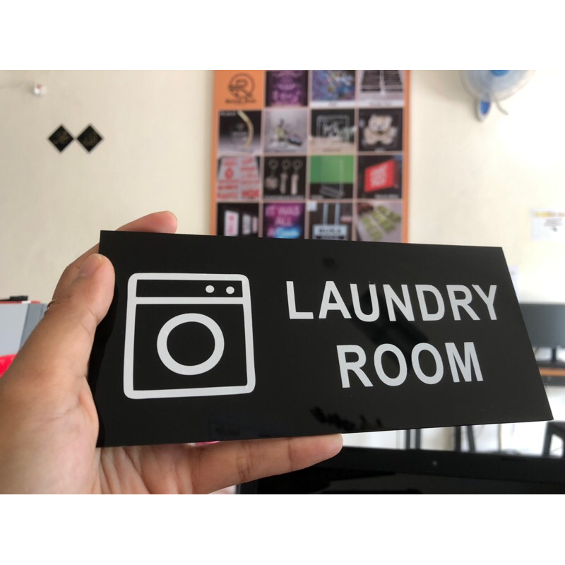 Jual Signage Laundry Room | Shopee Indonesia
