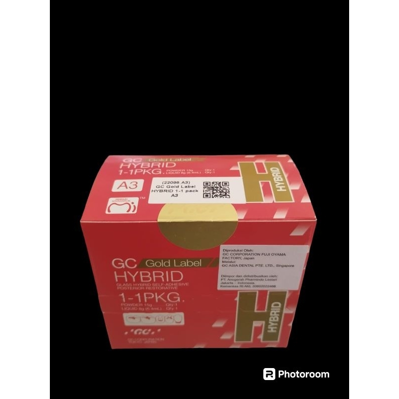 Jual GC Gold label HYBRID 1-1 pack GIC Fuji Posterior | Shopee Indonesia
