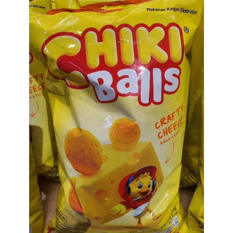 Jual Chiki Balls Crafty Cheese /Curious Choco / Cheeky Chicken 200gr ...