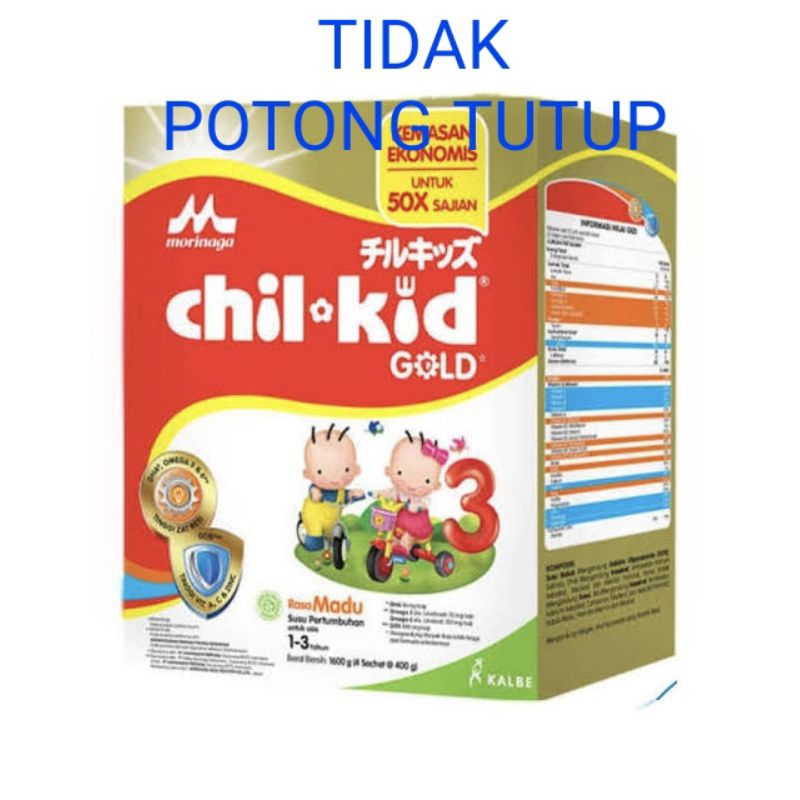 Jual Expired 2025 Chil Kid ChilKid Vanila Madu 1560 / 1600 gr packing