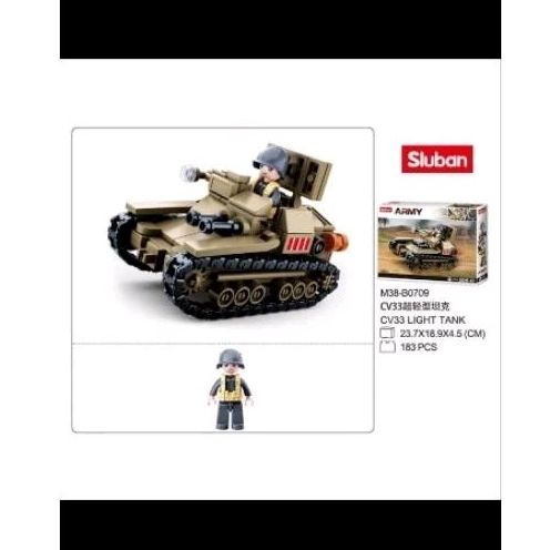 Jual WWII Italy Army Carro Veloce 33 tankette M38-B0709 | Shopee Indonesia